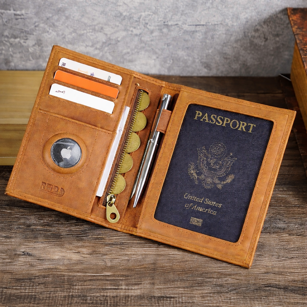 Leather Passport Holder