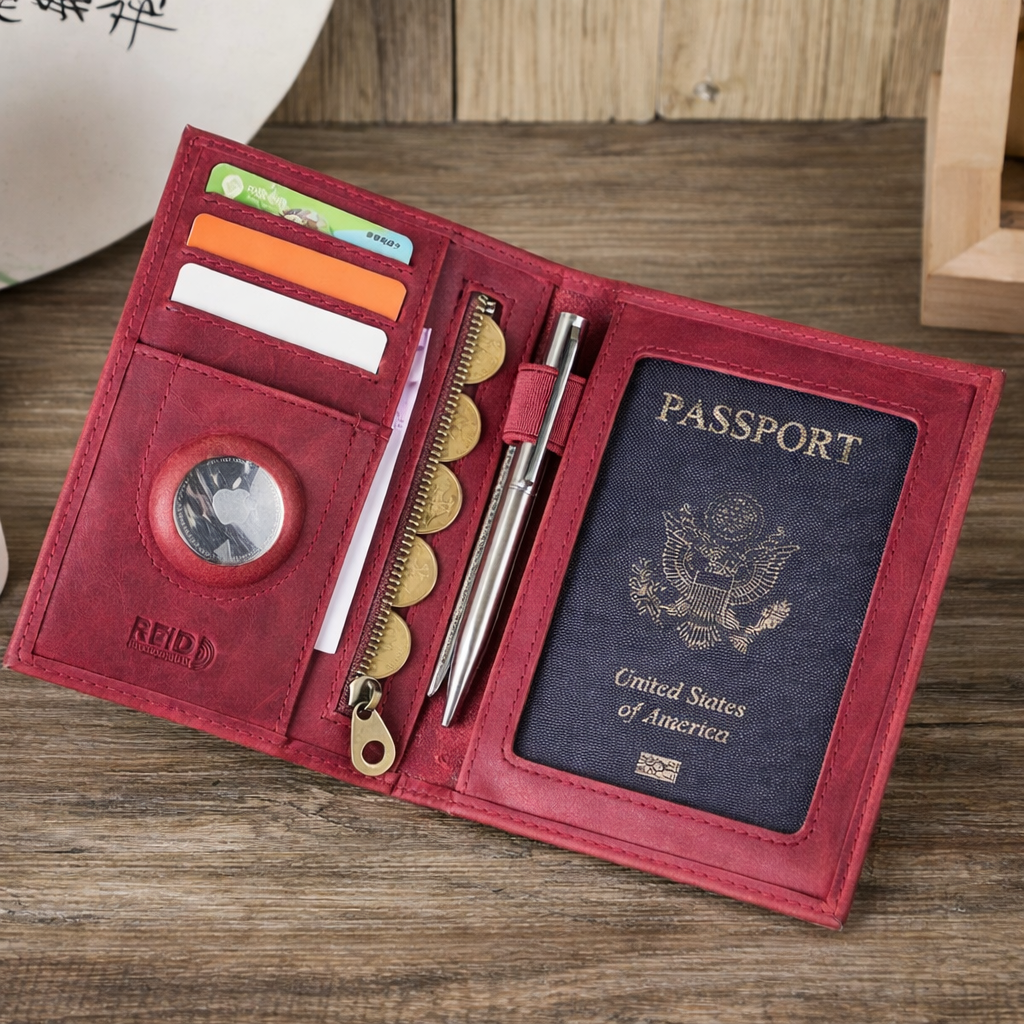 Leather Passport Holder