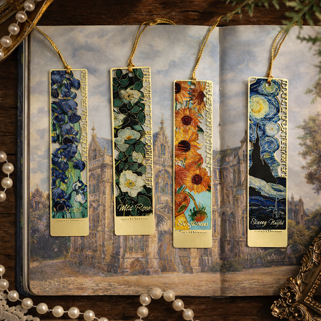 Vintage Metal Bookmark