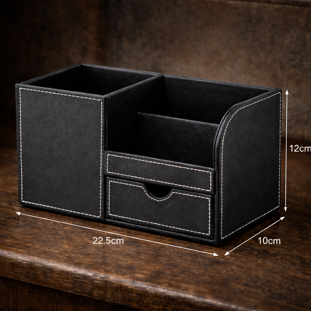 Leather Desk Caddy